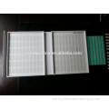 120 color uv gel nail color chart book / salon blank color chart